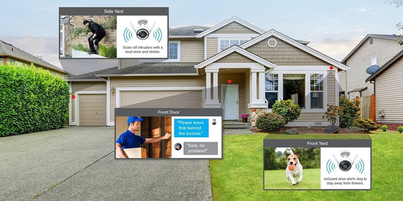 camera ezviz ngoài trời xoay 360