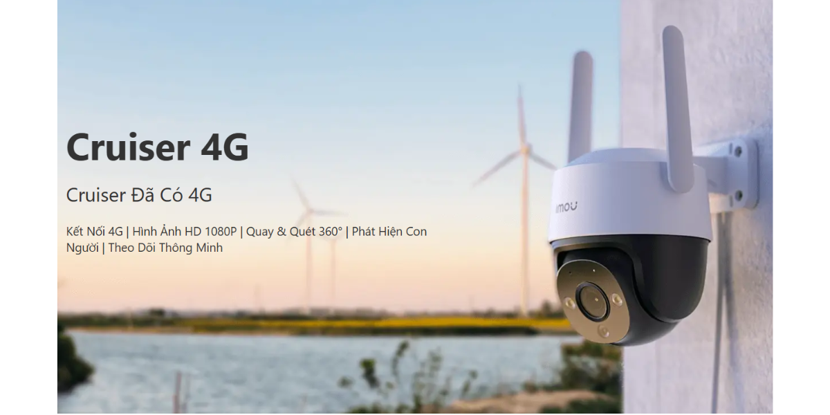 camera dùng sim 4g imou IPC-S21FTP