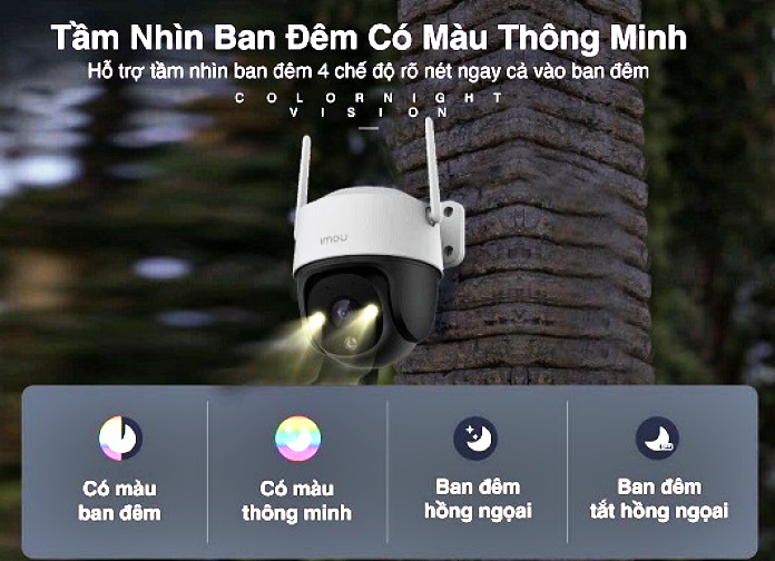Camera Imou IPC-S41FEP hình ảnh sắc nét