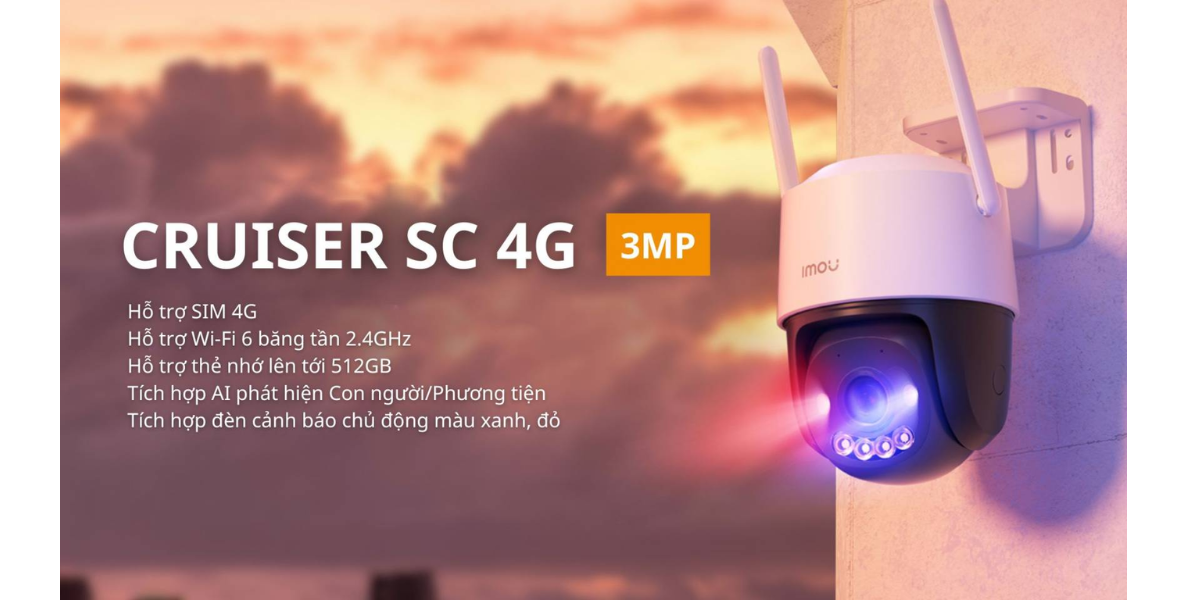 Camera dùng sim 4g imou IPC-K7FP-3H0TE