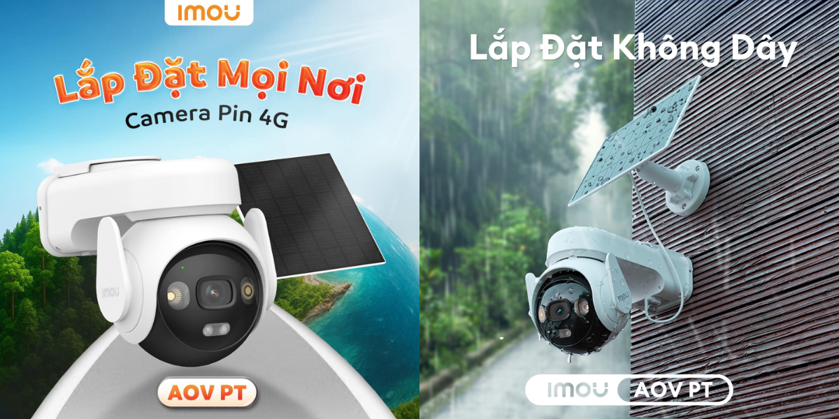 Camera ngoài trời imou