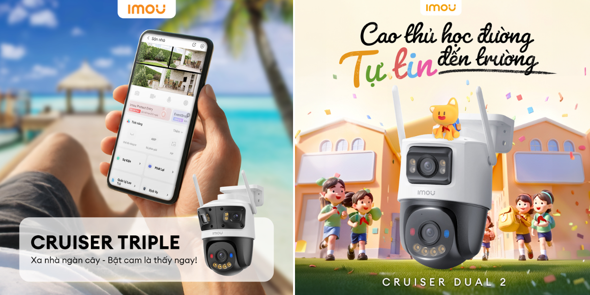 Camera ngoài trời imou