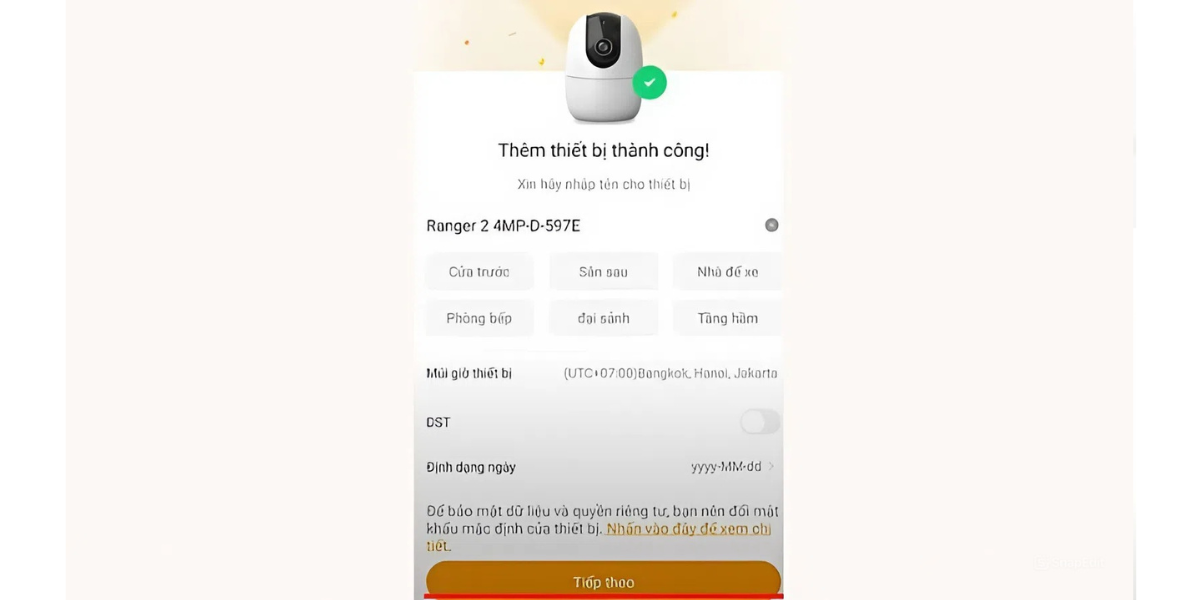 Kết nối camera imou bắt wifi